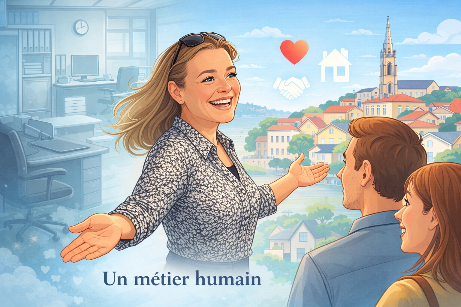 Le parcours de Cécile Chalamet, mandataire immobilier à Libourne