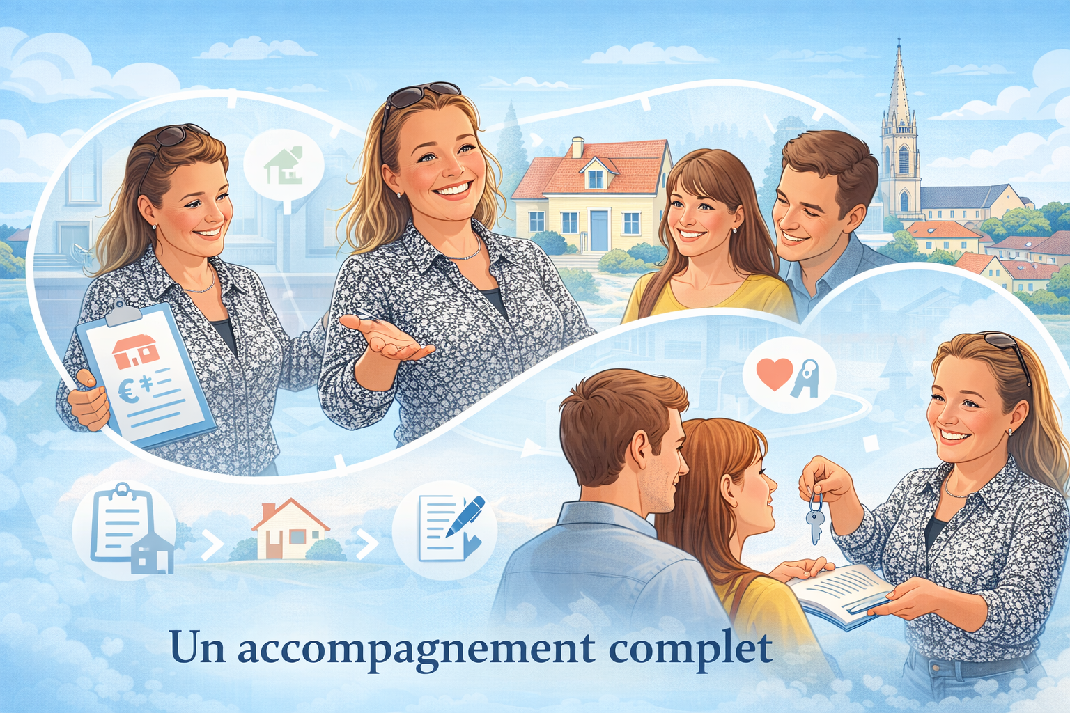 Accompagnement immobilier de A à Z à Libourne