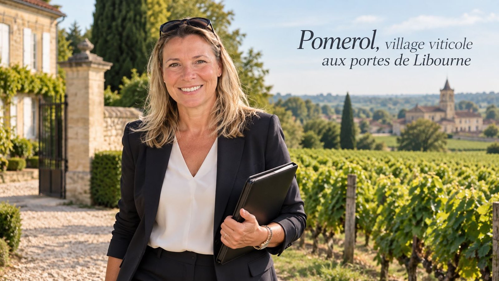 Vendre sa maison à Pomerol — Cécile Chalamet, conseillère immobilier iad